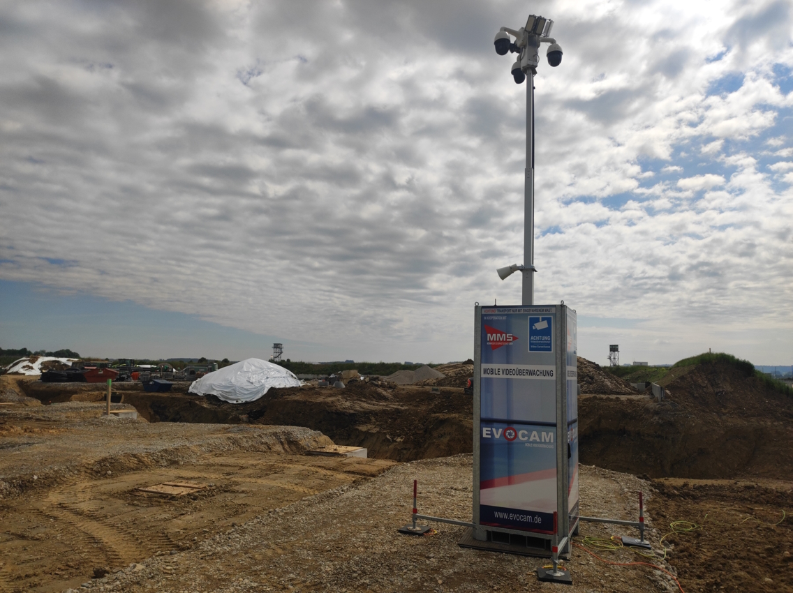 evocam Baustellenüberwachung im Allgäu